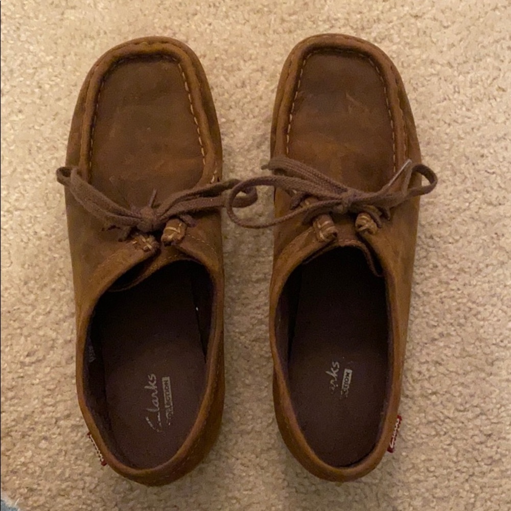 Clark’s women’s Padmora “wallabies” shoes